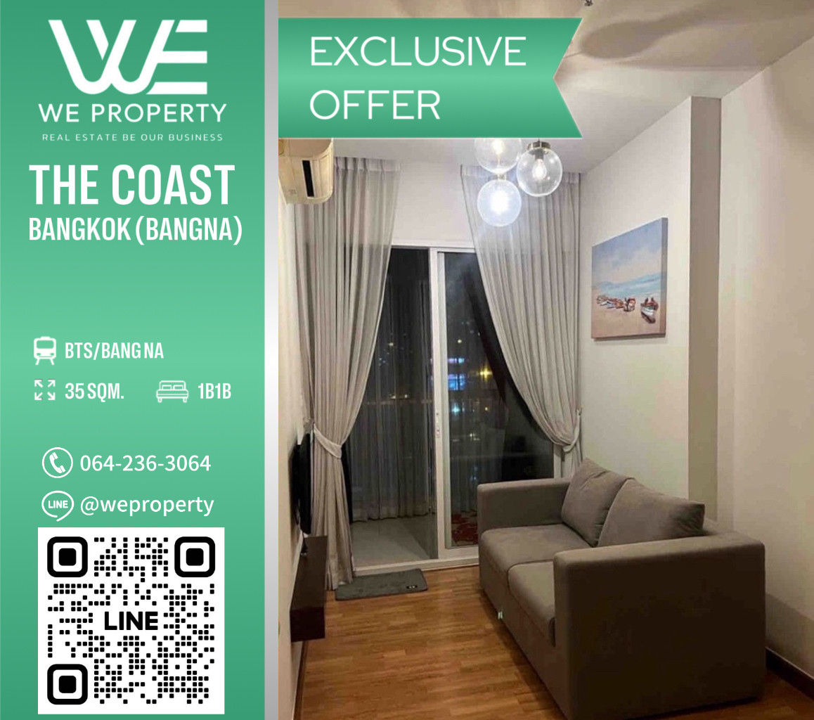 ห้องแต่งสวย สภาพดี ราคาดี!!⭐️The Coast Bangkok (Bangna) (เดอะโคสต์ แบงค็อก บางนา) ห้องแต่งสวย สภาพดี ราคาดี!!⭐️The Coast Bangkok (Bangna) (เดอะโคสต์ แบงค็อก บางนา)