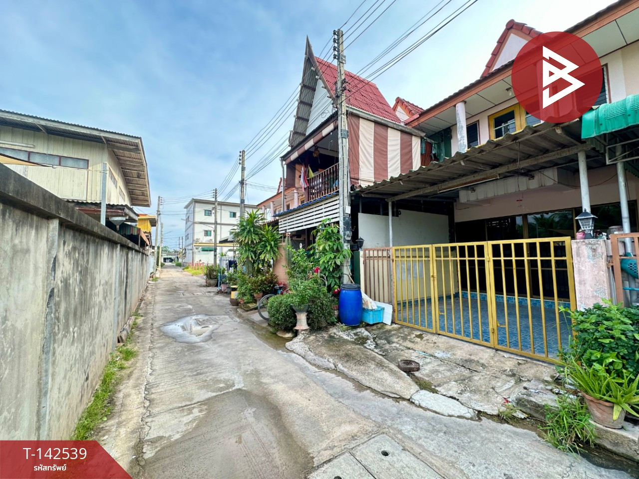 Townhouse for sale, area 16 sq m, Soi Mae Prathin Uthit, Samut Songkhram, location at the end of the beach. – รูปที่ 2