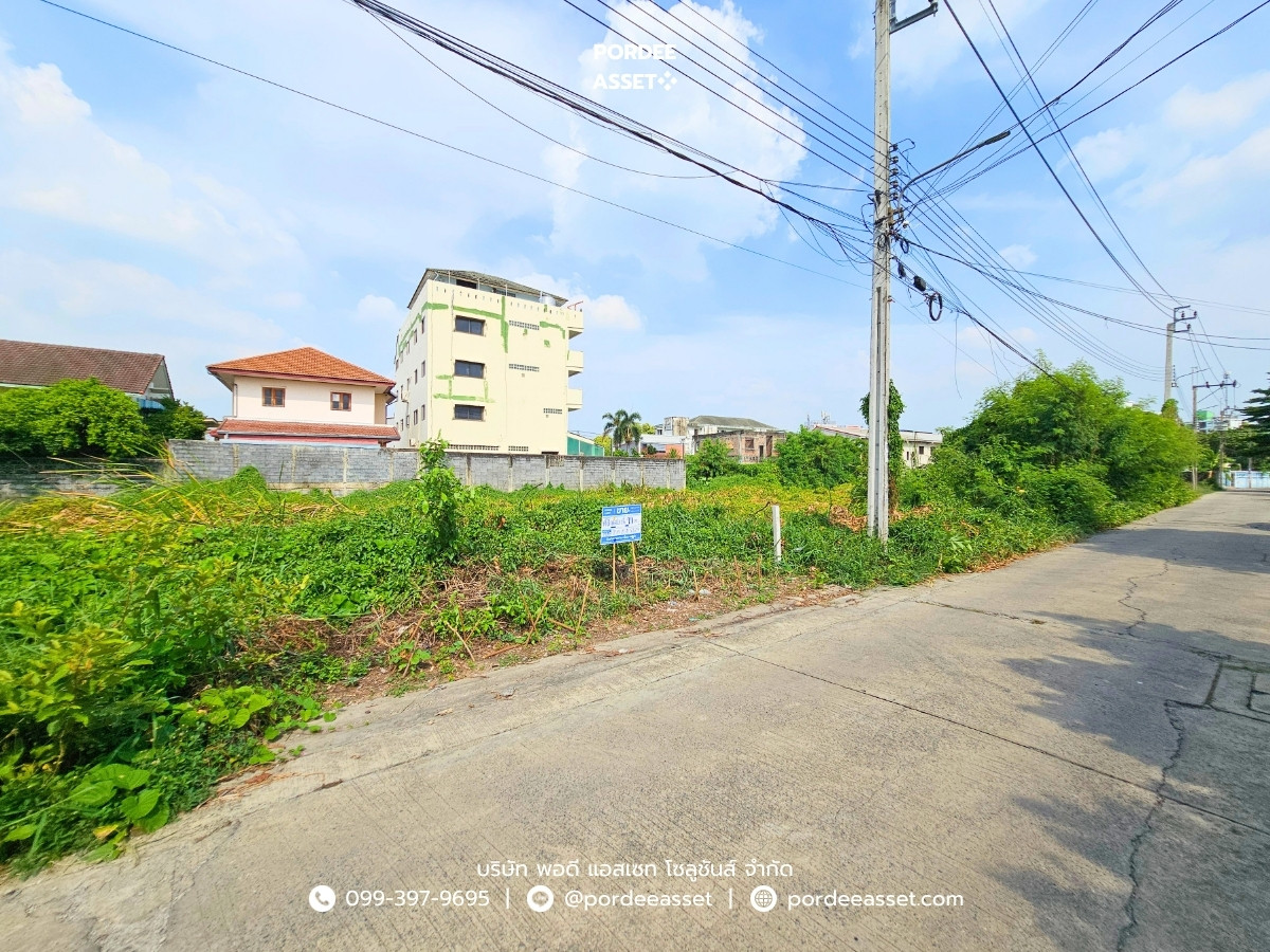 ขาย!! ที่ดินเปล่า ซอยบางกรวย-ไทรน้อย32 (ขนาด 99 ตร.ว.) เดินทางสะดวก ใกล้ทั้งสะพานพระราม5 และถนนราชพฤกษ์ ต.บางสีทอง อ.บางกรวย นนทบุรี  – รูปที่ 3