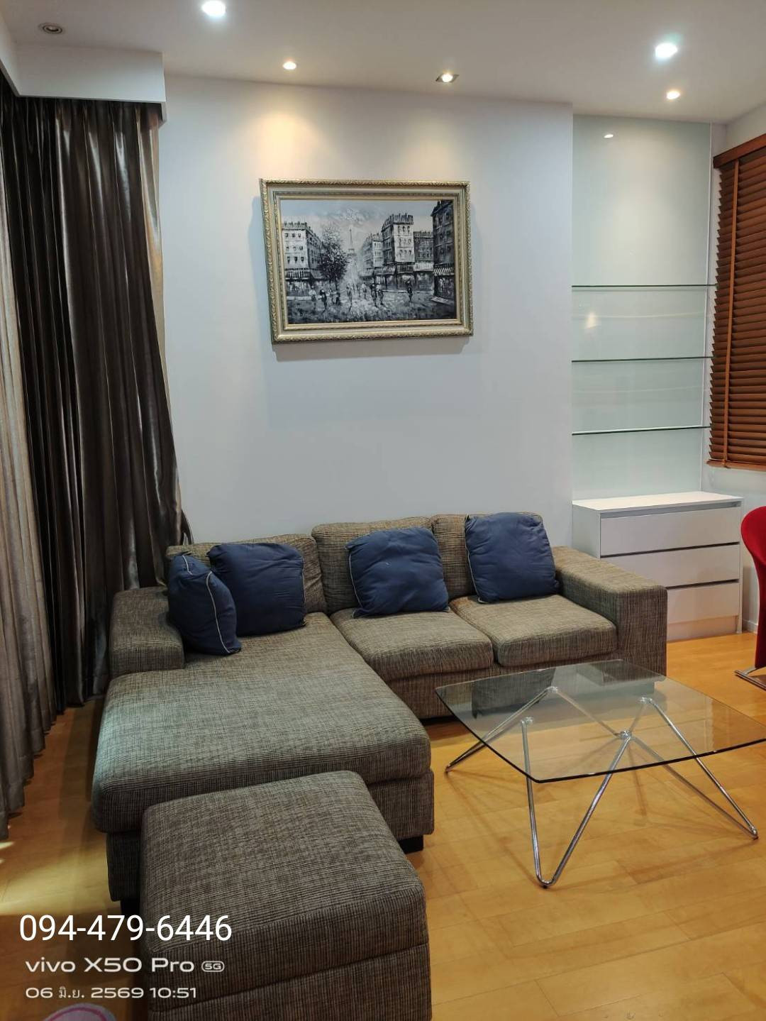 55 ตรม. รีโนเวทใหม่ Wind Ratchayothin ใกล้ SCB Park เมเจอร์ รัชโยธิน – รูปที่ 2