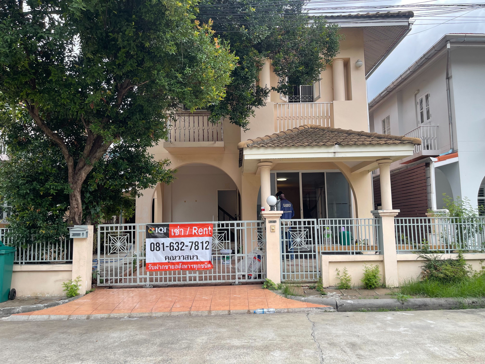Single house for rent, Chuan Chuen Village, Lat Phrao, Sukonthasawat Road, good condition, ready to move in.