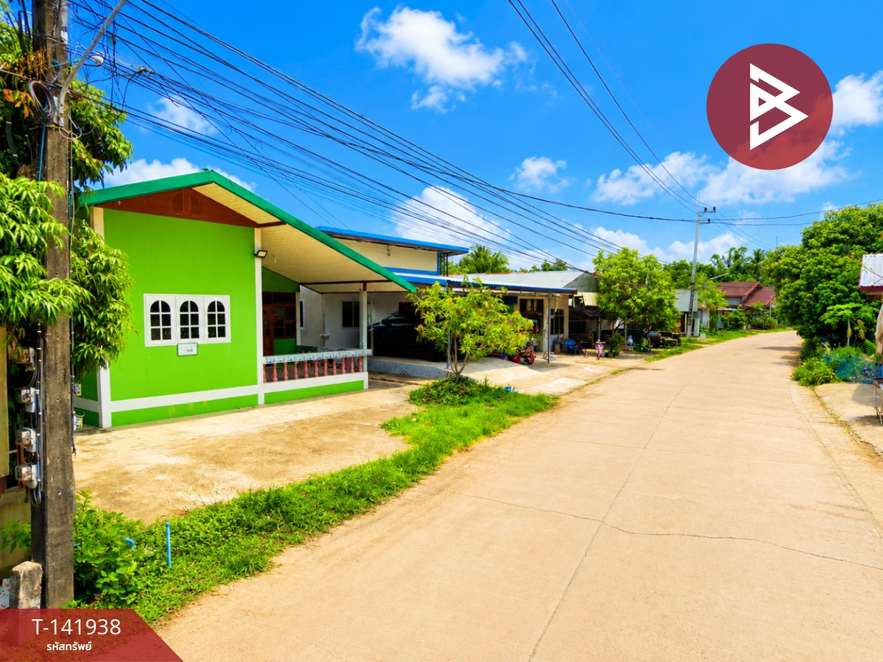 Single-storey detached house for sale, area 62.3 sq m, Ban Phaeng, Nakhon Phanom. Single-storey detached house for sale, area 62.3 sq m, Ban Phaeng, Nakhon Phanom.