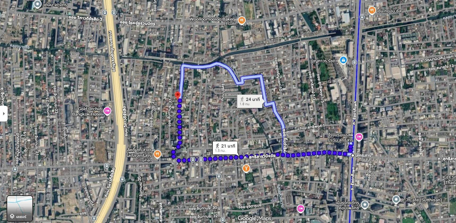 ขายที่ดินเปล่า ถมแล้ว ซอยอินทามระ 37 ใกล้สถานี MRT สุทธิสาร เนื้อที่ 206 ตรว. หน้ากว้าง 28 เมตร  – รูปที่ 3