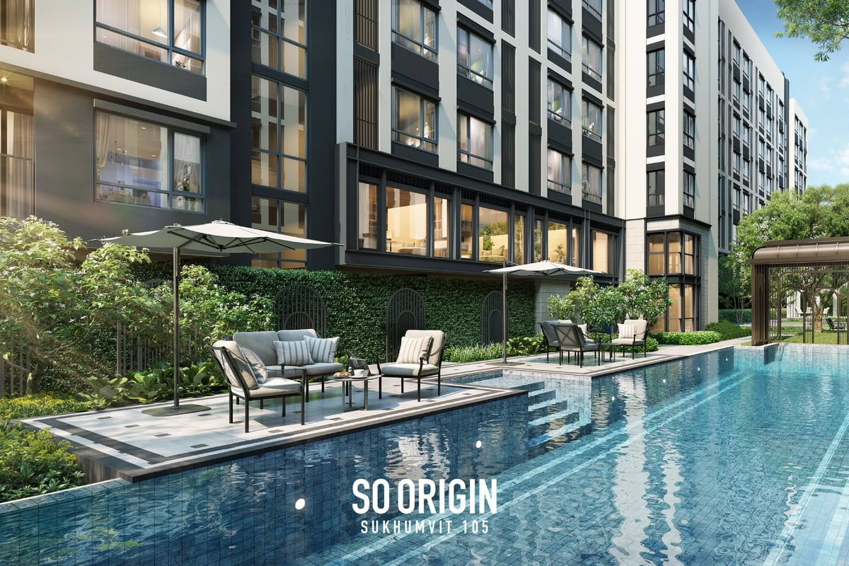 Selling down payment project So Origin Sukhumvit 105, size 24.30 sq m, around VVIP,  sells it himself. – รูปที่ 2