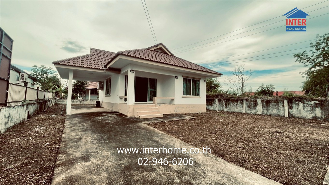 บ้านเดี่ยว 1 ชั้น 108 ตร.ว. หมู่บ้านบารมี 1 องครักษ์ ซอย1/4 ถนนรังสิต-นครนายก องครักษ์ นครนายก – รูปที่ 3