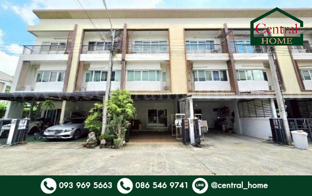 Townhome The Ricco Town Watcharapol, beautiful house, cheapest in the project. Townhome The Ricco Town Watcharapol, beautiful house, cheapest in the project.