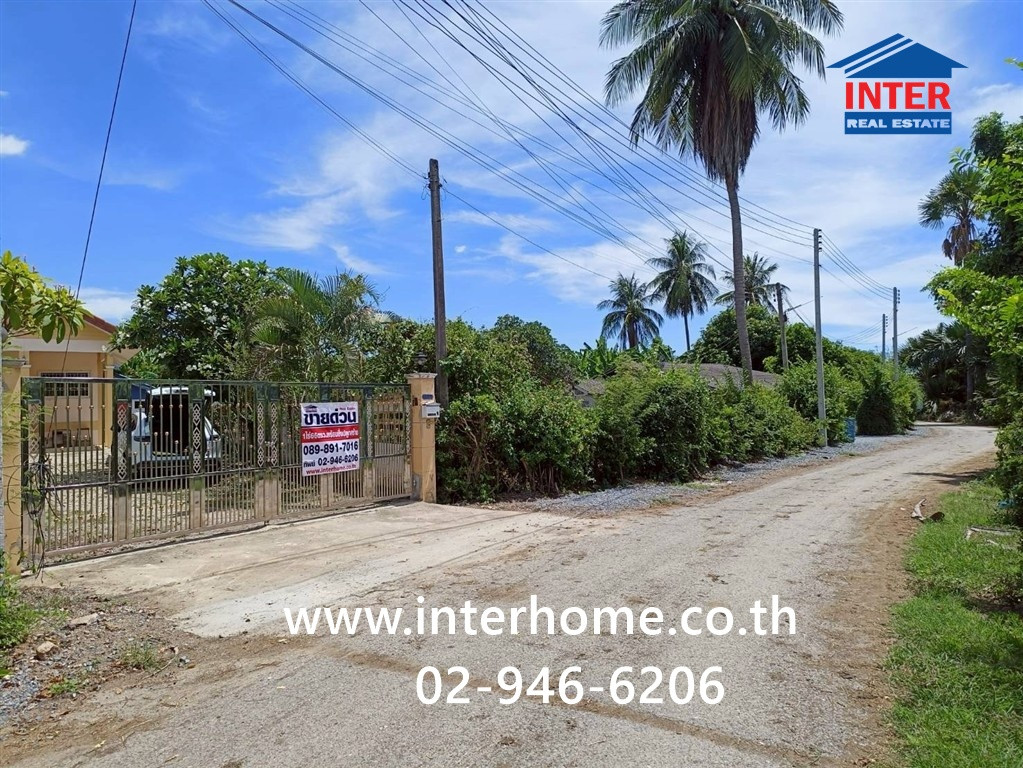 บ้านเดี่ยว 1ชั้น + ที่ดิน 466 ตร.ว. บ้านเดี่ยว + ที่ดิน ใกล้โรงพยาบาลส่งเสริมสุขภาพดอนรวก ถนน4002 ถนนมอเตอร์เวย์ M81 นครปฐม ดอนตูม นครปฐม – รูปที่ 2