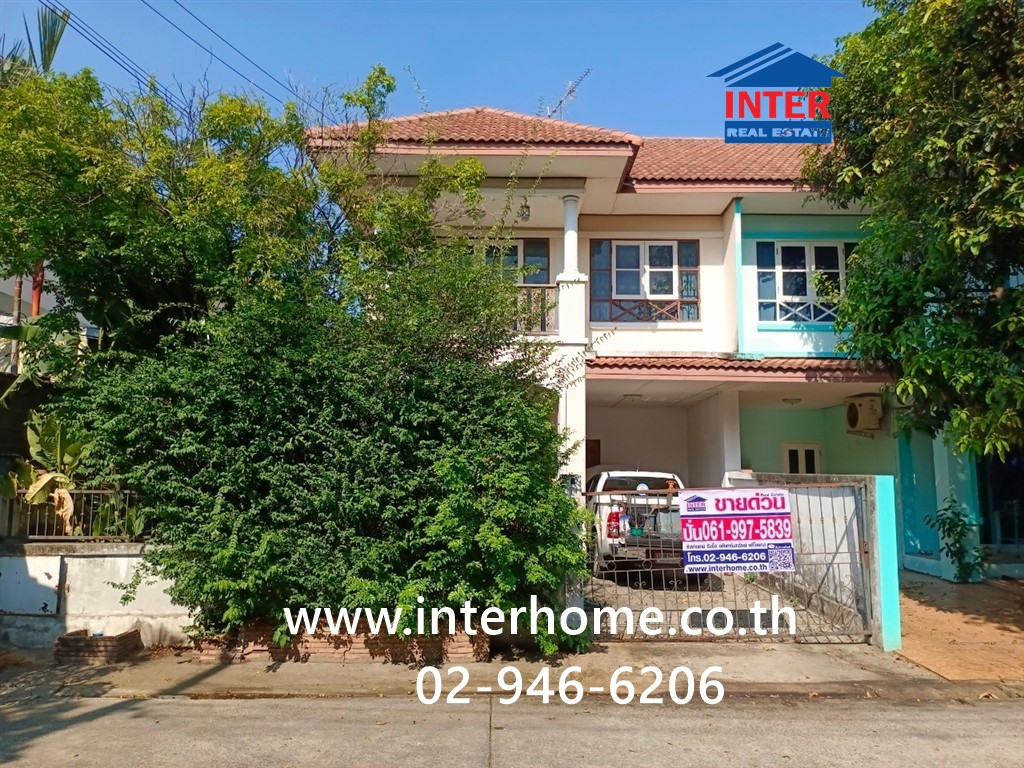 Twin house, 2 floors, 35.3 sq m, Suphawan Village. Soi Hathairat 6, Ramindra Road, Hathairat Road, Khlong Sam Wa District, Bangkok Twin house, 2 floors, 35.3 sq m, Suphawan Village. Soi Hathairat 6, Ramindra Road, Hathairat Road, Khlong Sam Wa District, Bangkok