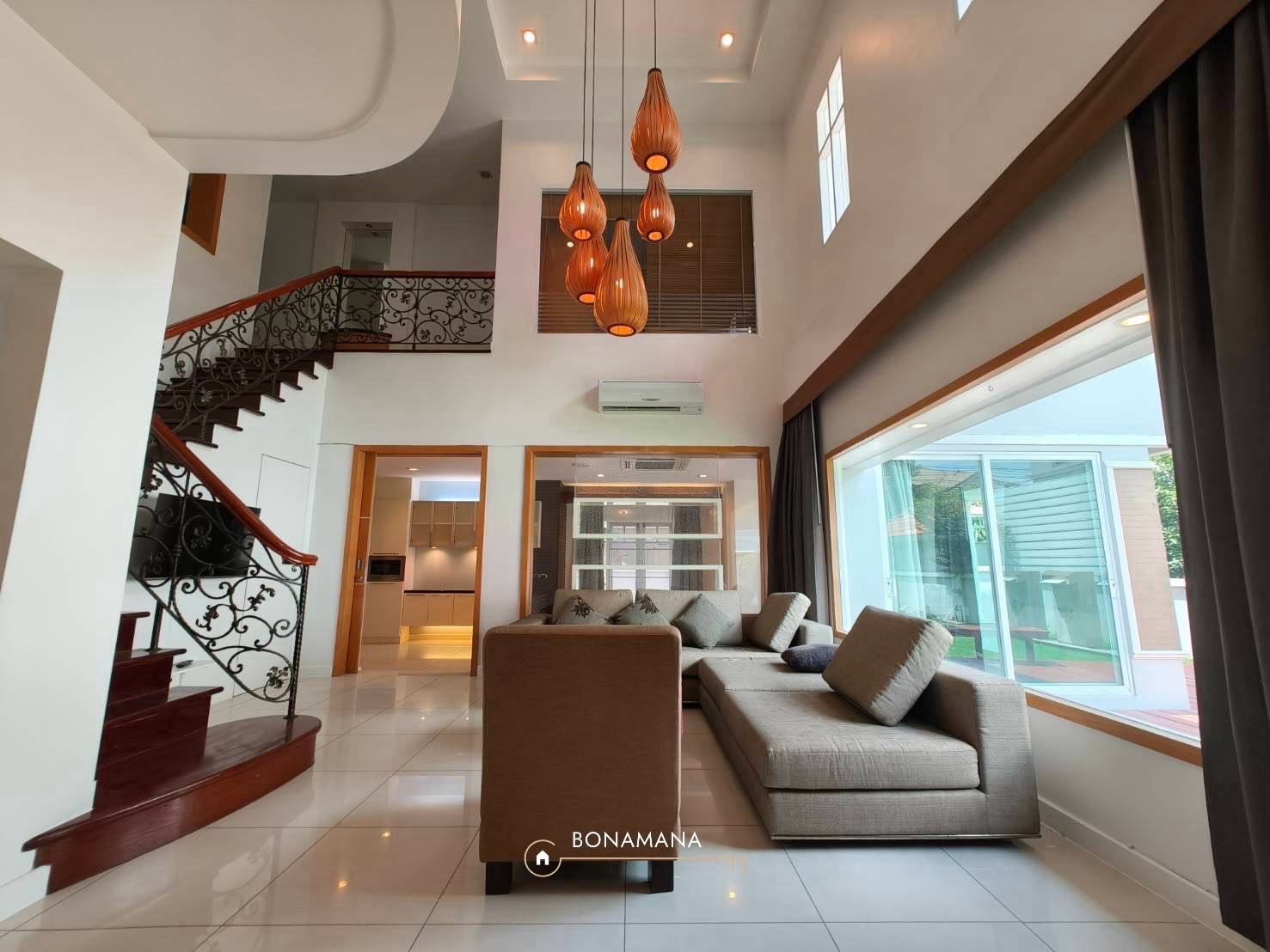 เช่า/ขาย บ้านเดี่ยว/โฮมออฟฟิศ Ananda Beach Life  บางนา น้ำไม่ท่วม