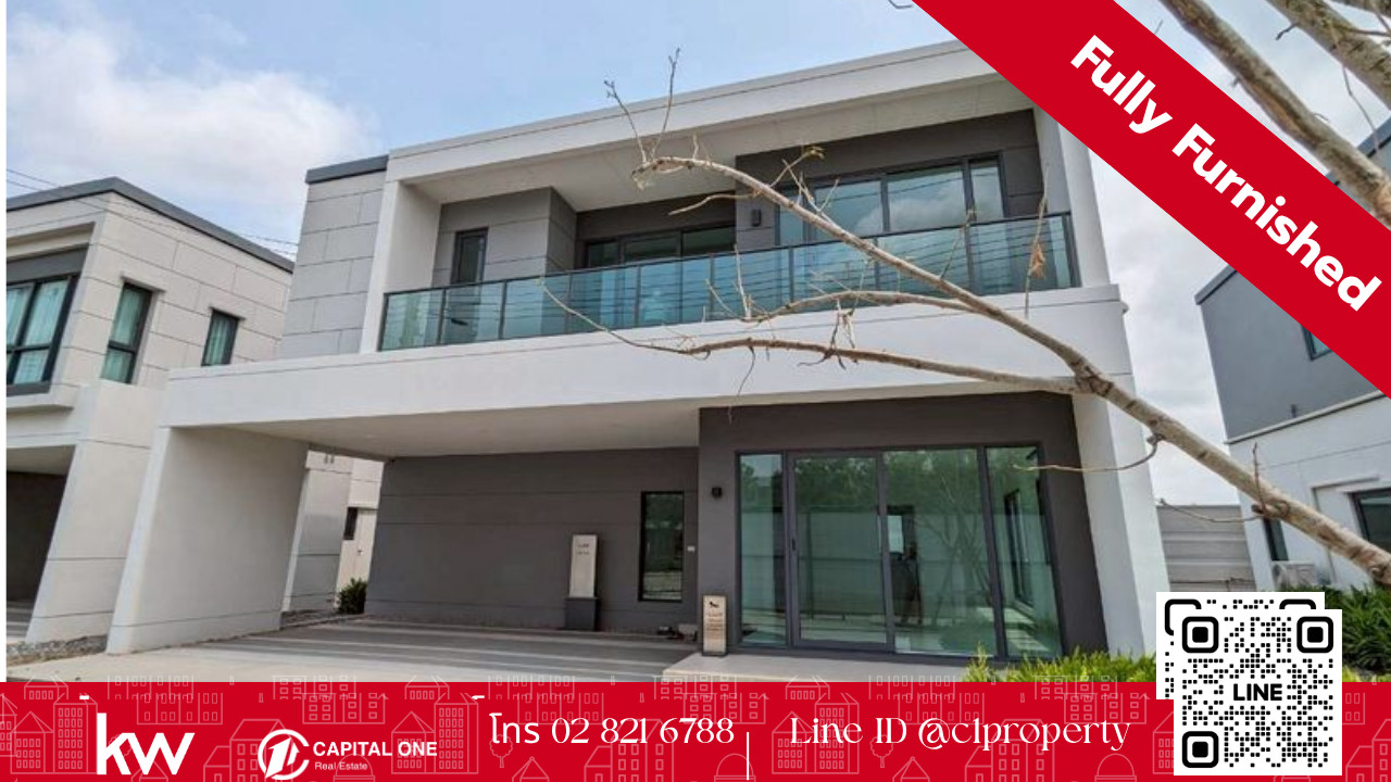 📢 🔥 Special promotion! For rent, new house, Centro Bangna, near Mega Bangna KWAG-0060. 📢 🔥 Special promotion! For rent, new house, Centro Bangna, near Mega Bangna KWAG-0060.