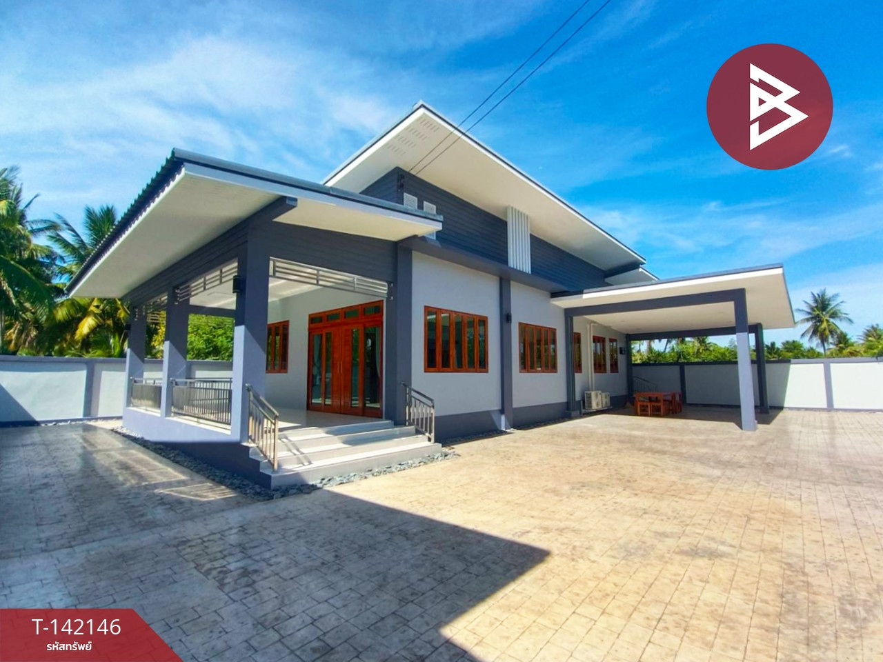 ขายบ้านเดี่ยวชั้นเดียว เนื้อที่ 1 งาน 16 ตร.วา ลาดใหญ่ สมุทรสงคราม – รูปที่ 2