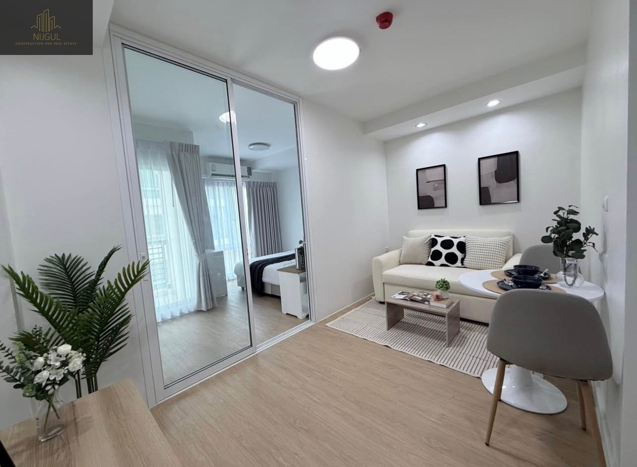 Condo for sale The Log 3 Sukhumvit 101/1, room ready to move in, free transfer fee.