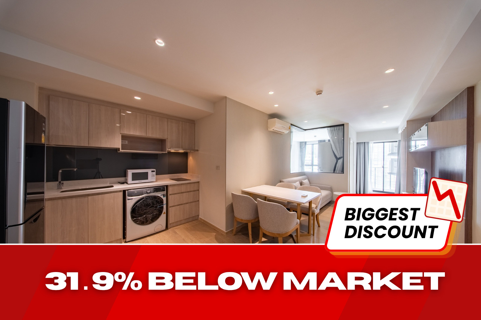 Rare 1BR Thonglor Condo at Runesu Thonglor 5, City View Deal - U6204485