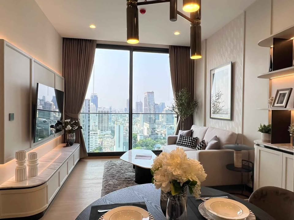 ST629/[เช่าด่วน] Anil Sathorn 12 คอนโดระดับ Super Luxury ชั้นสูง 25+ แต่งสวยหรู 45.5 ตร.ม. ติด BTS เซนต์หลุยส์ 0 เมตร