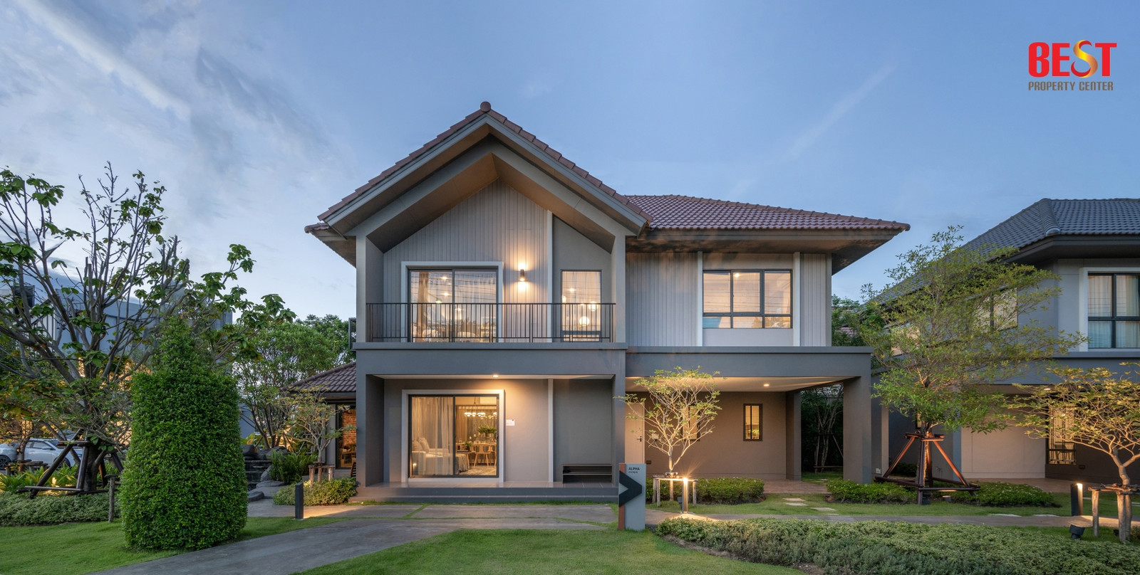 ขาย บ้านตัวอย่าง ให้หมดทุกอย่างในบ้าน โครงการ Pave Bangna ใกล้ ABAC บางนา และ ทางด่วนบูรพาวิถี  – รูปที่ 3