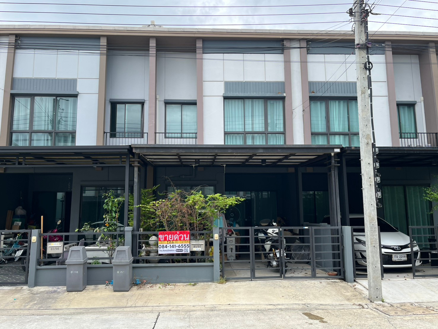 BL133|2-story townhouse, Pleno Bangyai 2, Pleno Bangyai 2, near MRT Purple Line and Central Westgate (price 1,900,000 baht)