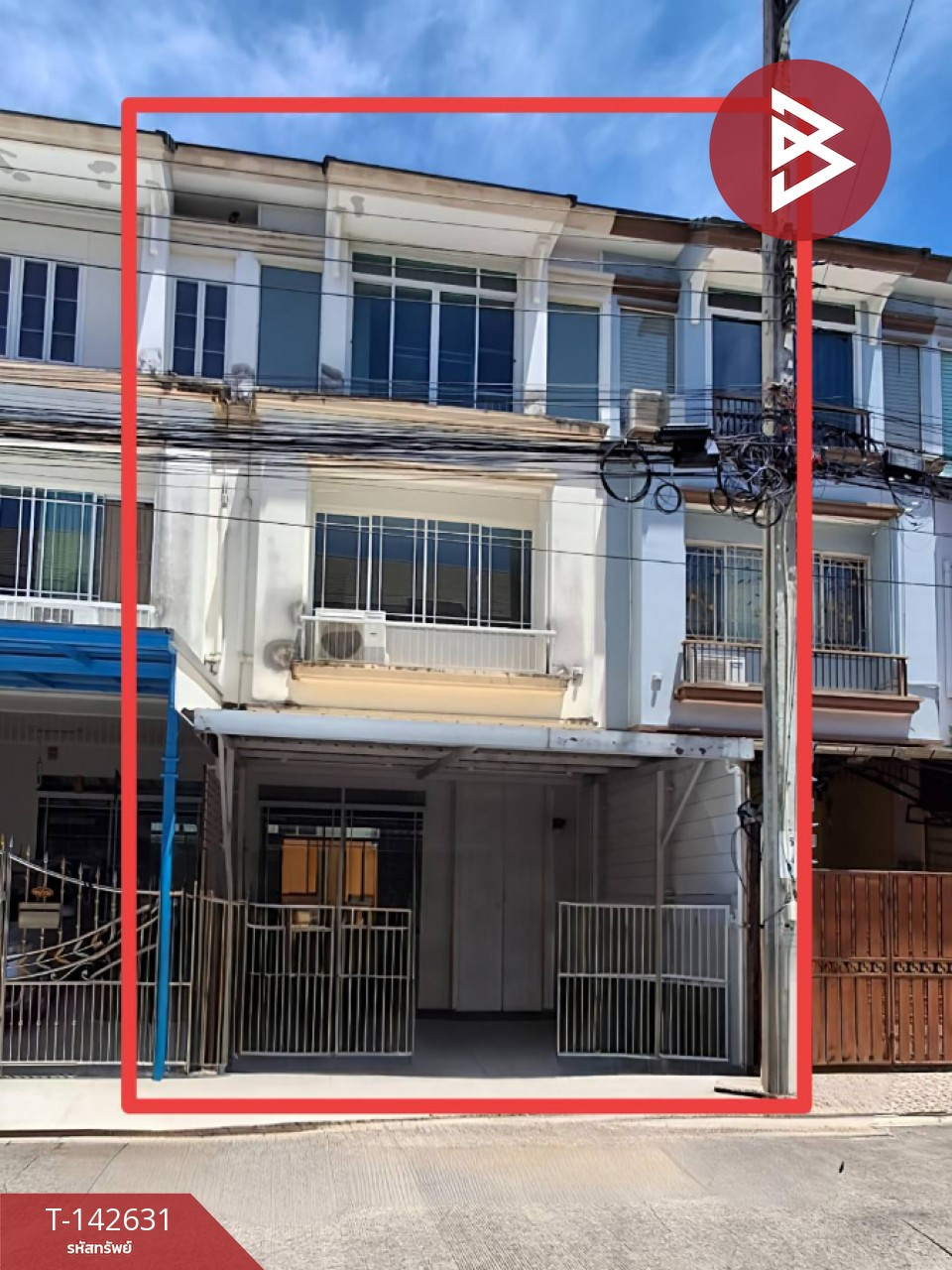 Townhouse for sale The Terrace Village, Rama 2, Bang Khun Thian, Bangkok