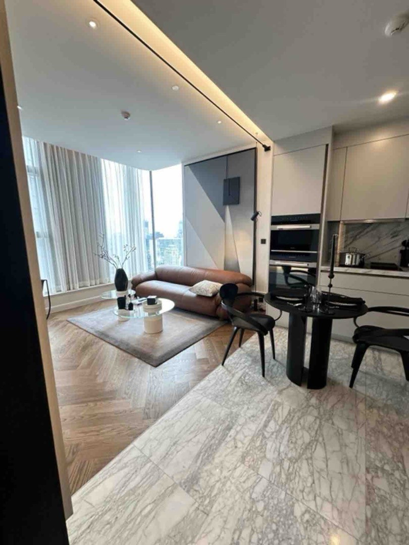 For Sale ขายคอนโด ระดับ ULTRA LUXURY  𝑻𝒉𝒆 𝑹𝒆𝒔𝒊𝒅𝒆𝒏𝒄𝒆𝒔 𝟑𝟖 (เดอะ เรสซิเดนเซส 38) 1 Bed 57 sq.m ราคา 18.5 ล้านบาท ห้องสุดท้าย!  – รูปที่ 3