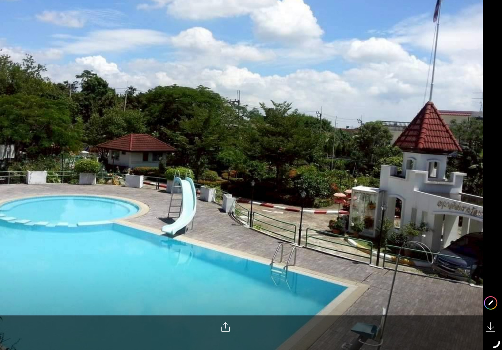 ที่ดินพร้อมอาคารและสระว่ายน้ำ พร้อมที่จอดรถ – รูปที่ 4