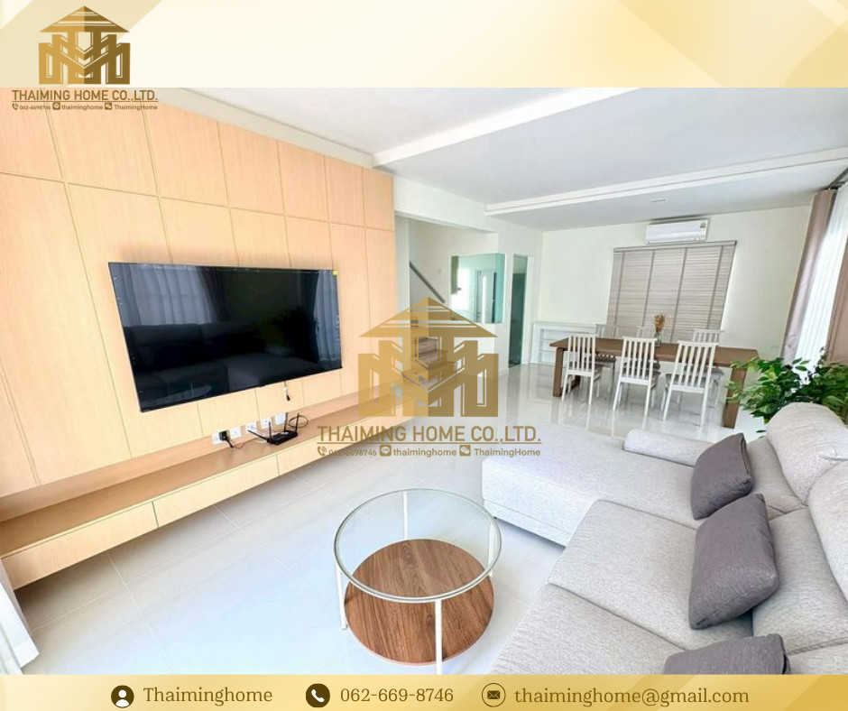 ให้เช่าบ้านเดี่ยว Villagio ศรีนครินทร์-บางนา 3 ใกล้เมกะบางนา ขนาด 160 ตรม.  เขตบางนา กรุงเทพฯ (TH9-1426) – รูปที่ 3