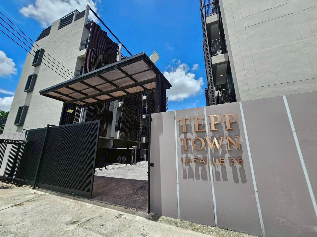 ​🌟 Luxurious 4-story townhome for sale with private elevator. Most private, only 8 units! ​TEPP TOWN Lasalle 36 (Sukhumvit 105) project, Sukhumvit-Bangna area