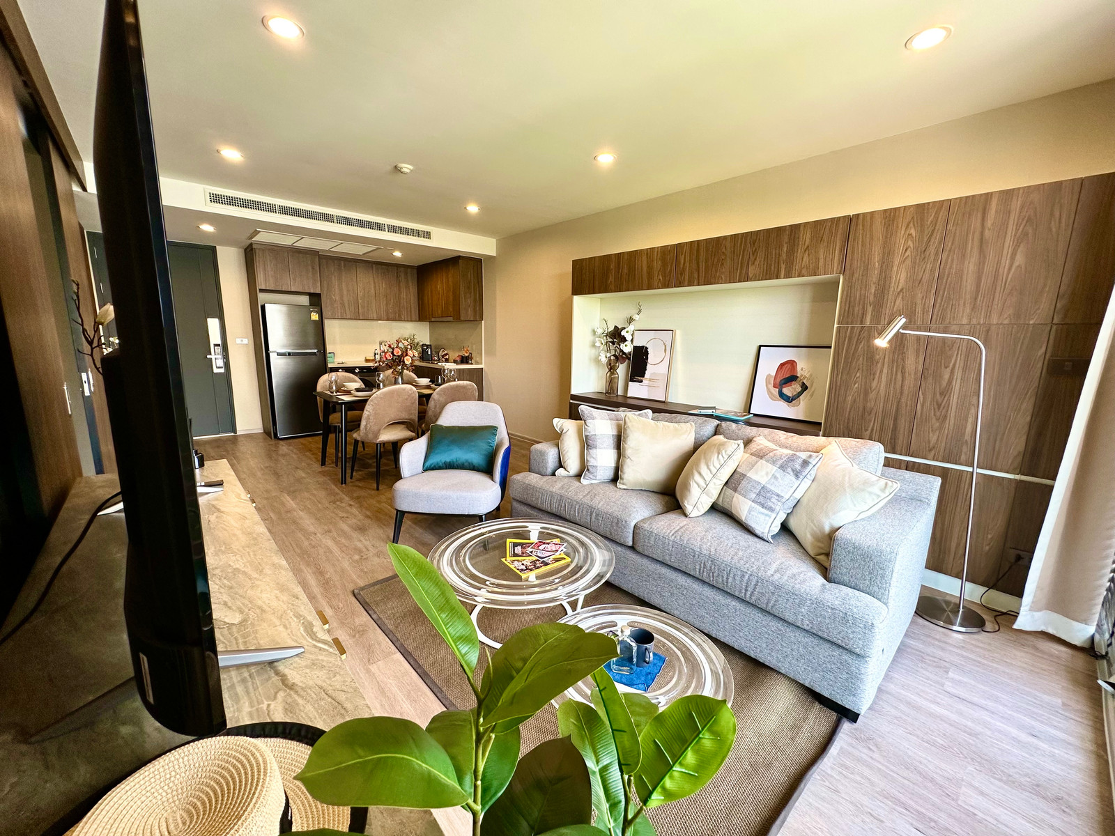 For Rent Noble Above Wireless-Ruamrudee area 65.5 sqm 1 Bed Plus Price 44k Garden View  – รูปที่ 3