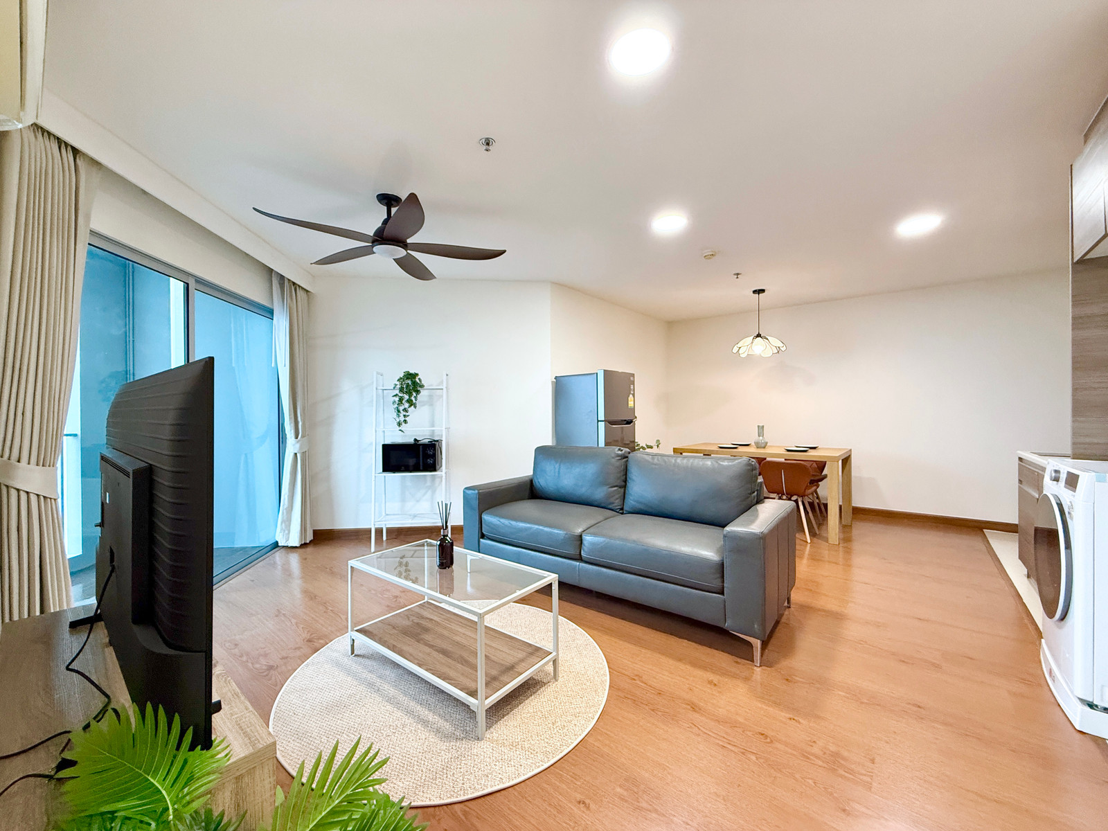 🚀 Belle Grand Rama 9 - 48 sq m., 1 bedroom, 1 bathroom, newly renovated, beautiful view 092-545-6151 (Team)