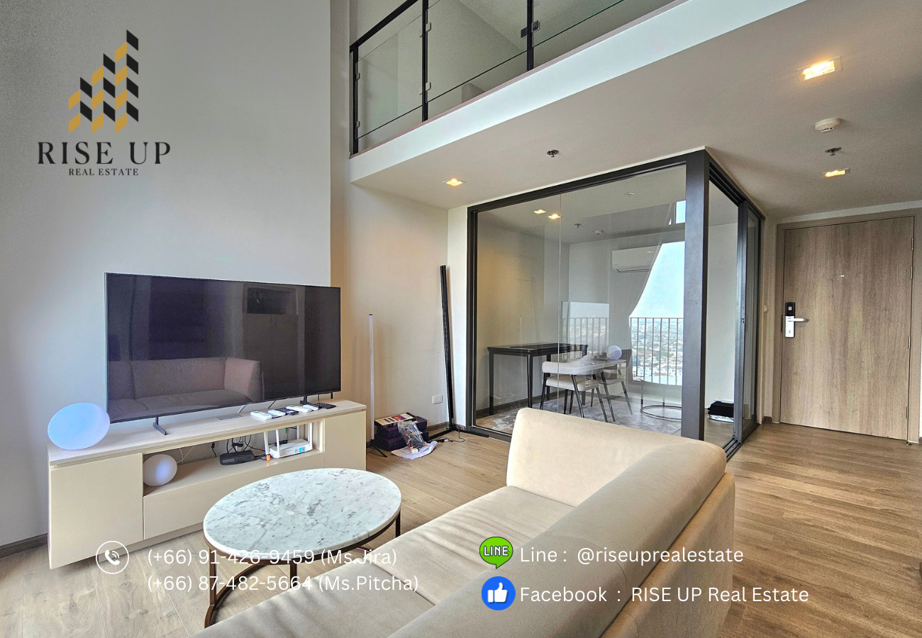 คอนโดปล่อยเช่า 📣 PITI SUKHUMVIT 101, Duplex 1  ห้องนอน , 1 ห้องน้ำ, ขนาด 50 ตรม. 🔥 28,000 บาท/เดือน🔥 – รูปที่ 3