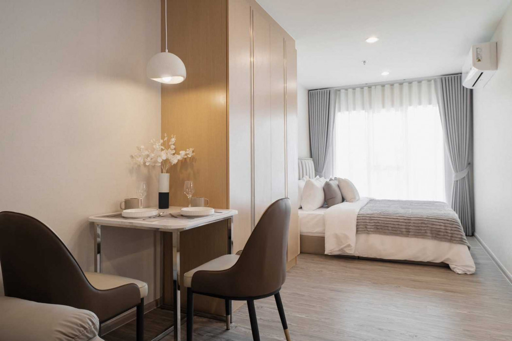 ให้เช่า คอนโด รีเจ้นท์ โฮม บางนา 28 ตรม ห้องมุม ห้องสวย Built in ครบ – รูปที่ 3