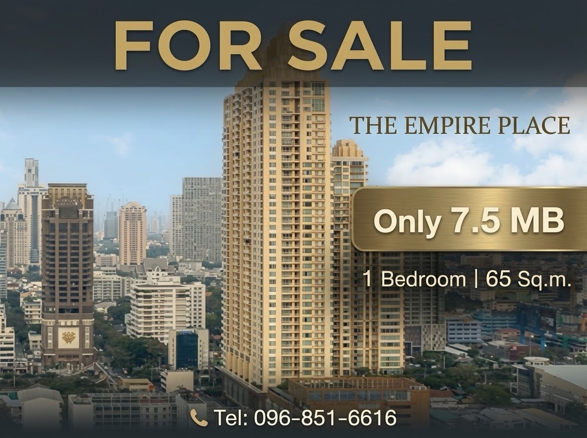7.5 MB 📌The Empire Place 1 Bed 65 Sqm High Floor call or line 0968516616