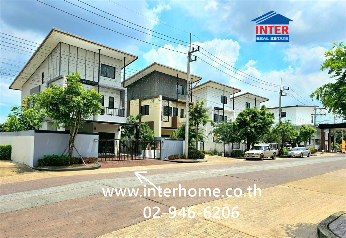 Single house, 2.5 floors, 66.3 sq m, Vista Mini Village, Lam Luk Ka, Khlong 4, near Lat Sawai Market. Road along Khlong 4, Lam Luk Ka Road, Lam Luk Ka, Pathum Thani – รูปที่ 3