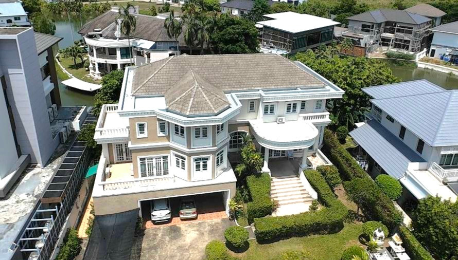 Luxury lakeside house for sale 🏡 Krisada Nakhon 20 project, Pinklao-Borommaratchachonnani location, peaceful atmosphere, convenient travel. – รูปที่ 3