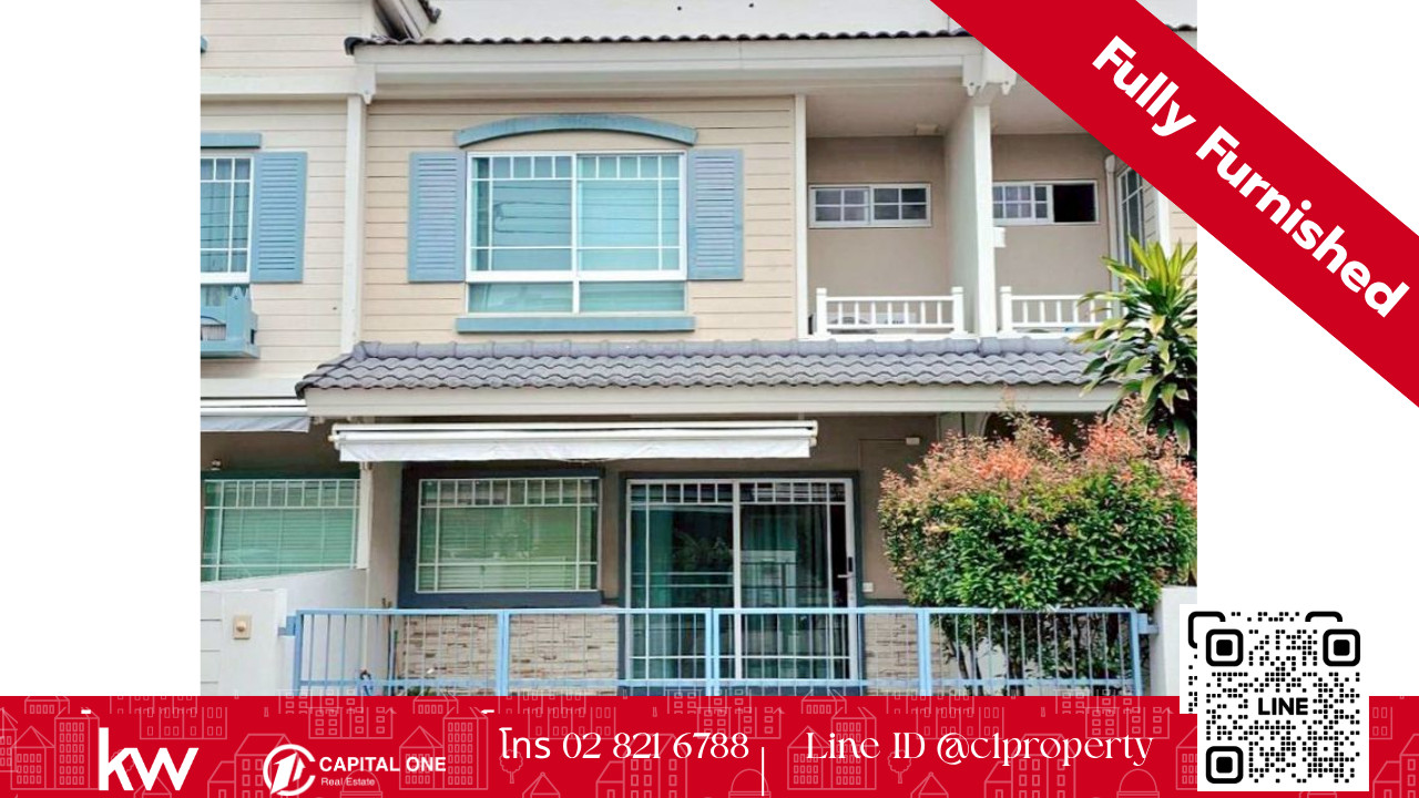 📢 🔥 Special promotion! For rent, Indy Village 2, Bangna Km.7 KWAG-0062. 📢 🔥 Special promotion! For rent, Indy Village 2, Bangna Km.7 KWAG-0062.