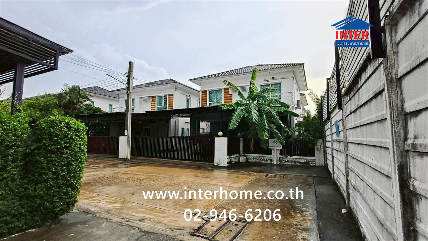 บ้านเดี่ยว 2 ชั้น 44.8 ตร.ว. หมู่บ้านเดอะคลัสเตอร์ วิลล์4 ถนนราชพฤกษ์ ถนนบางกรวย-จงถนอม บางกรวย นนทบุรี