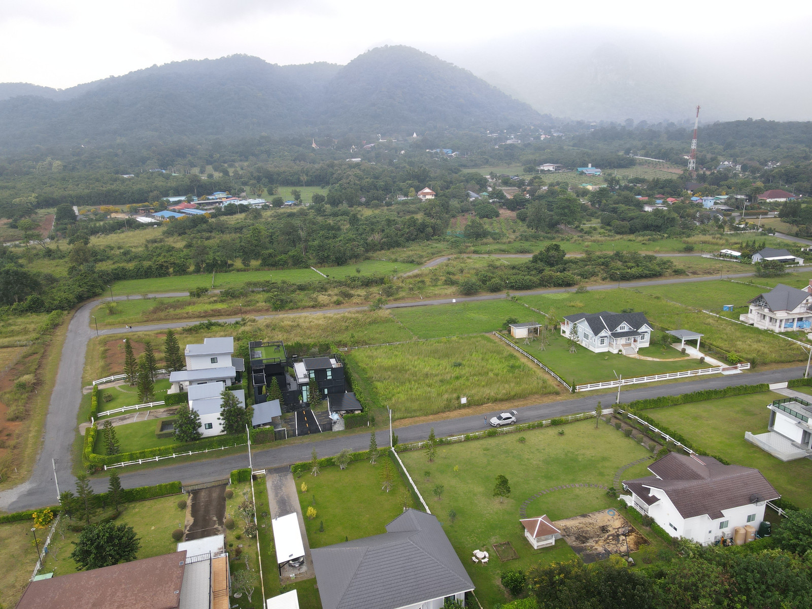 Khao Yai land in the project, safe, mountain view, near Phirom Cafe. – รูปที่ 2