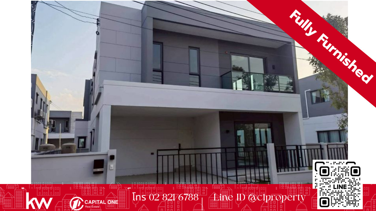 📢 🔥 Special promotion! For rent, new house, Centro Bangna, near Mega Bangna KWAG-0059. 📢 🔥 Special promotion! For rent, new house, Centro Bangna, near Mega Bangna KWAG-0059.