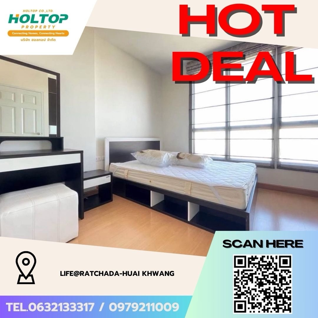 #Z5794💥100669 🔥Condo for rent Life@Ratchada-Huai Khwang (old code Z281) #Z5794💥100669 🔥Condo for rent Life@Ratchada-Huai Khwang (old code Z281)