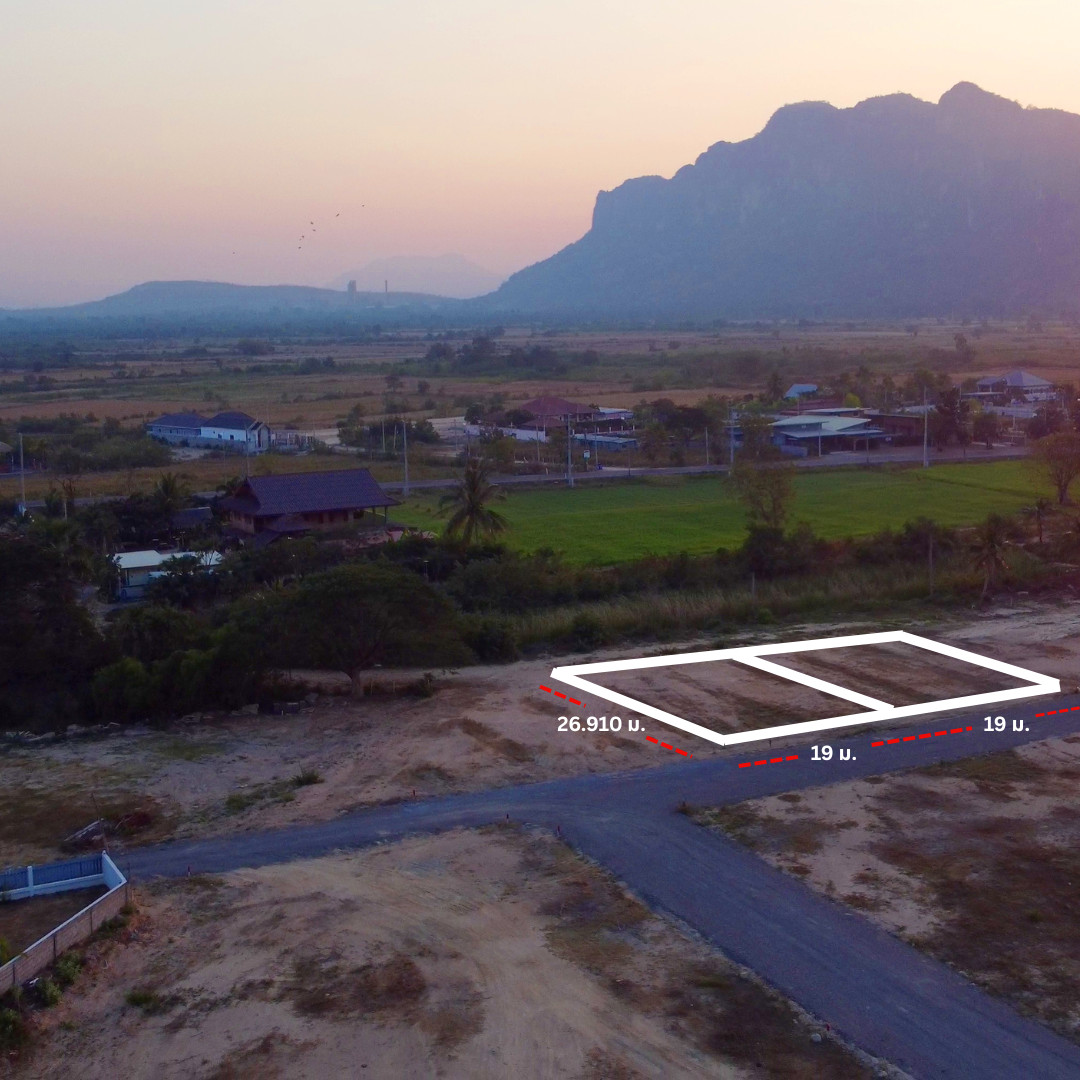 Land for sale in Cha-am, 128 sq m, price 750,000 baht, title deed Nor Sor 4, ready to transfer,  selling it himself. – รูปที่ 4
