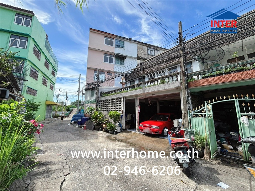 Townhouse, 2 floors, 30 sq m. Townhouse, Soi Phon Phrom, Techawanich Road, Liap Klong Prapa Road, right side, Bang Sue District, Bangkok. – รูปที่ 4