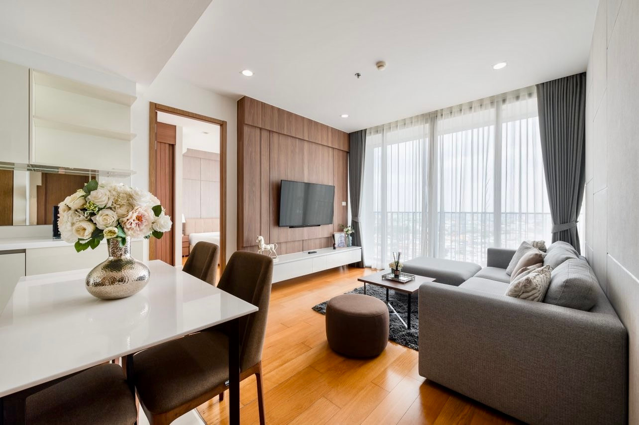 Condo for Rent | BRIGHT Wongwian Yai High-Floor Corner Unit | 72 Sq.m. | Only 350 Meters from BTS Wongwian Yai