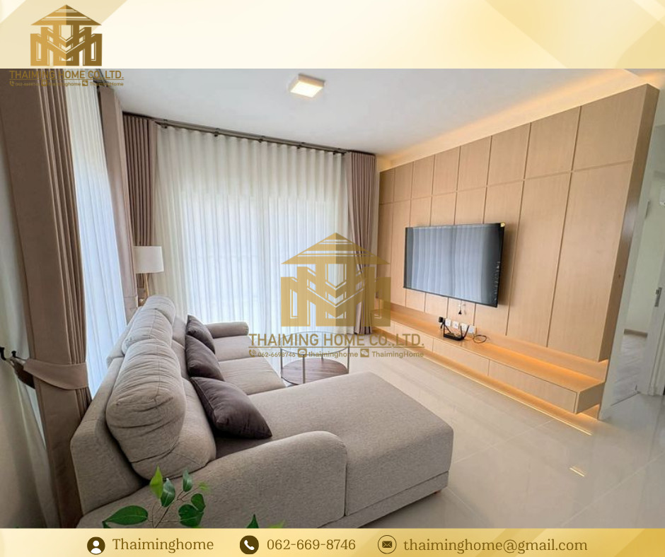 ให้เช่าบ้านเดี่ยว Villagio ศรีนครินทร์-บางนา 3 ใกล้เมกะบางนา ขนาด 160 ตรม.  เขตบางนา กรุงเทพฯ (TH9-1426) – รูปที่ 2