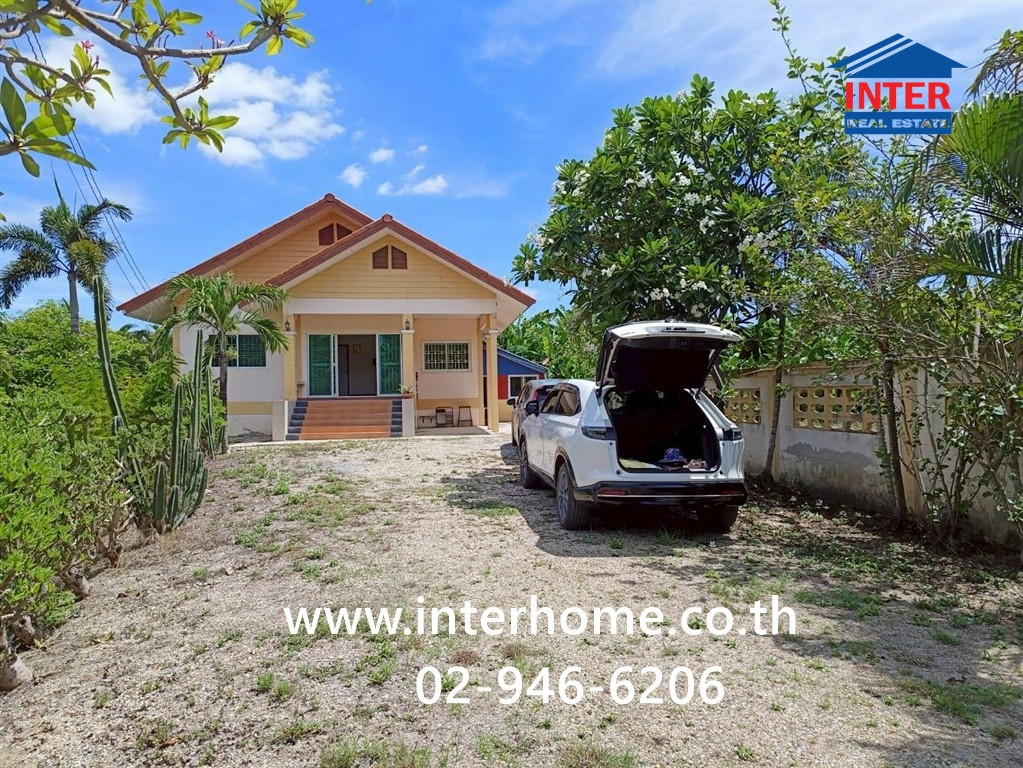 บ้านเดี่ยว 1ชั้น + ที่ดิน 466 ตร.ว. บ้านเดี่ยว + ที่ดิน ใกล้โรงพยาบาลส่งเสริมสุขภาพดอนรวก ถนน4002 ถนนมอเตอร์เวย์ M81 นครปฐม ดอนตูม นครปฐม – รูปที่ 4