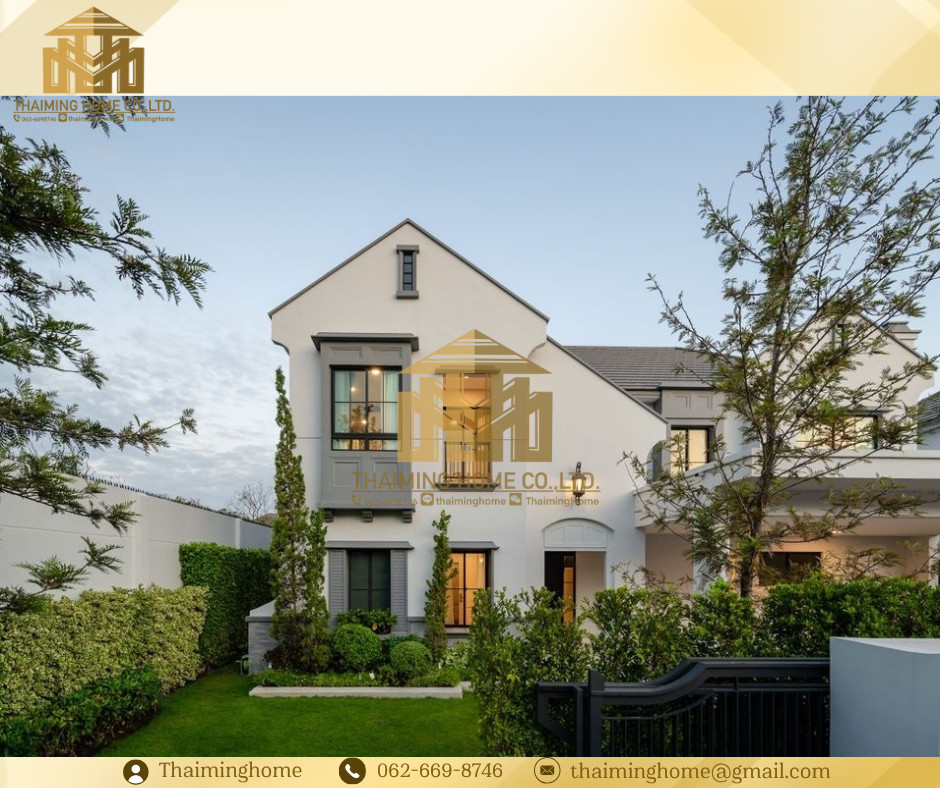 For sale / rent luxury detached house Ready to move in, near the airport, Saphan Sung District, Bangkok (TH07-2026) For sale / rent luxury detached house Ready to move in, near the airport, Saphan Sung District, Bangkok (TH07-2026)