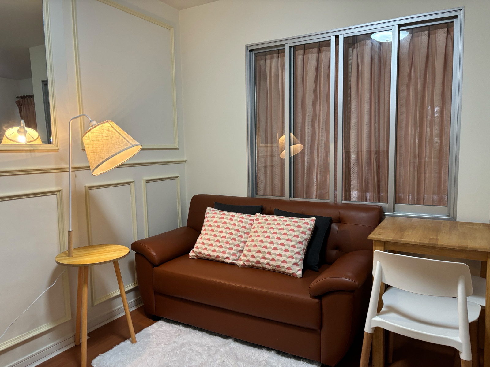 🥨 Rent Lumpini Laksi-Ramindra, 1 large bedroom, newly renovated room, next to the BTS, can walk to Central. Washing machine ready to move in, near Krirk University, Sripatum University, Kasetsart University.