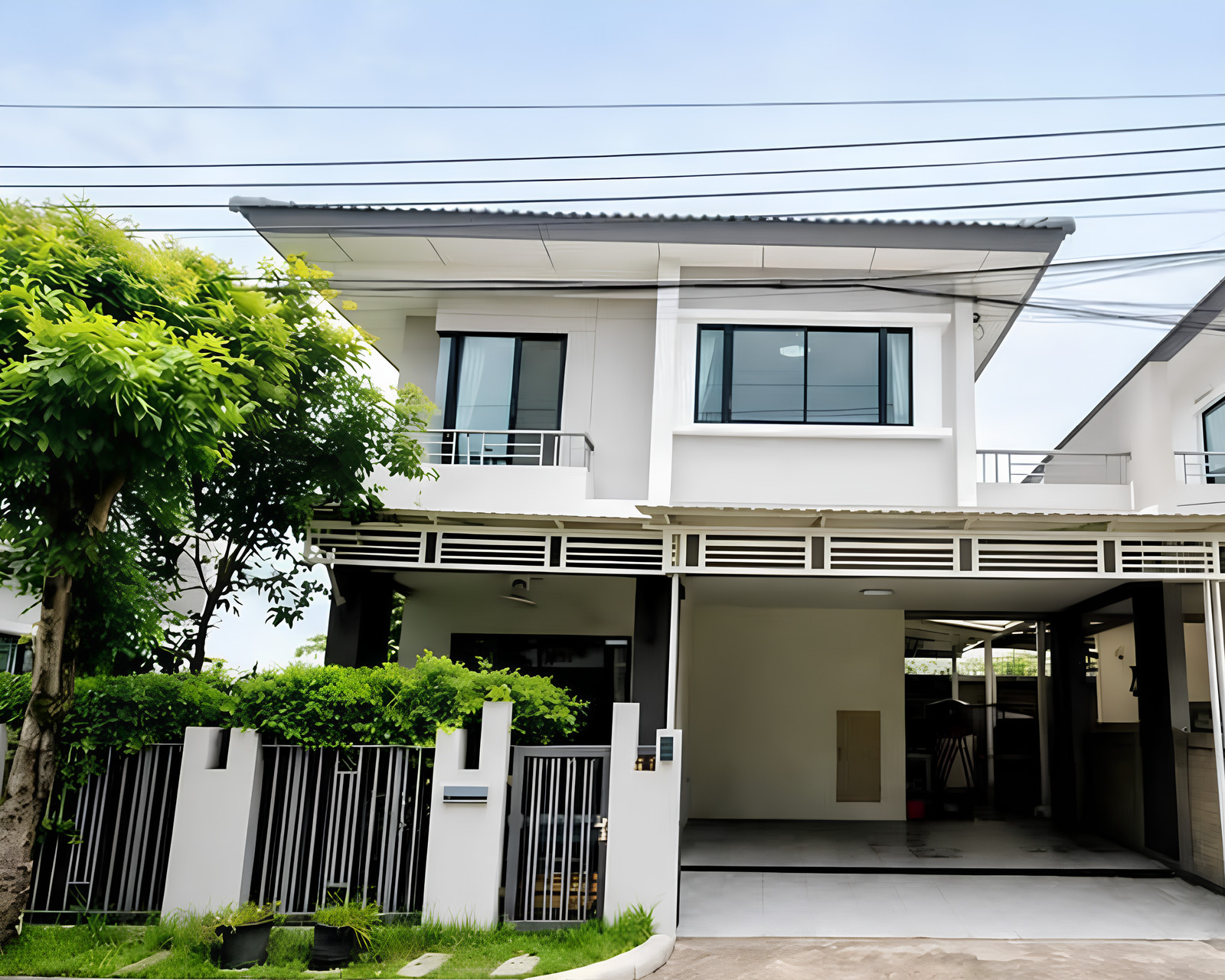 🔥 Single house for sale including furniture Ready to move in Near Suvarnabhumi Airport and Mega Bangna 🔥 Atoll Java Bay Bangna-Kingkaew
