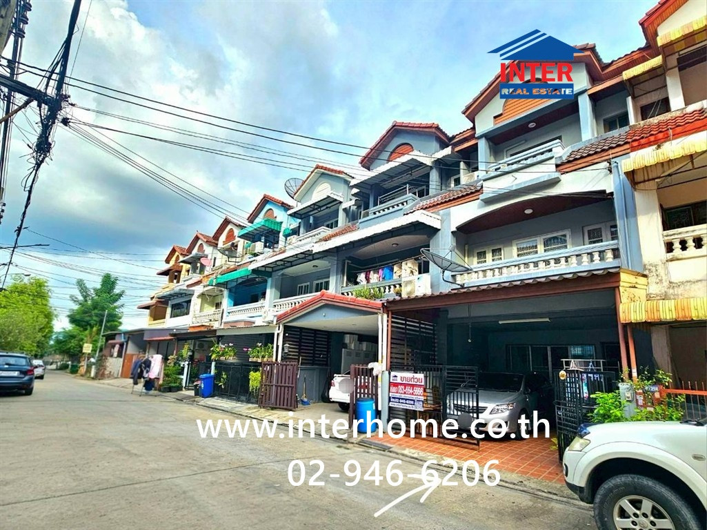 ทาวน์โฮม 3 ชั้น 25.5 ตร.ว. หมู่บ้านเพลินวิภา รามอินทรา40 ใกล้รถไฟฟ้าสายสีชมพู สถานีรามอินทรา กม.6 ซอยรามอินทรา40 แยก33-5 ถนนรามอินทรา เขตบึงกุ่ม กรุงเทพมหานคร – รูปที่ 3
