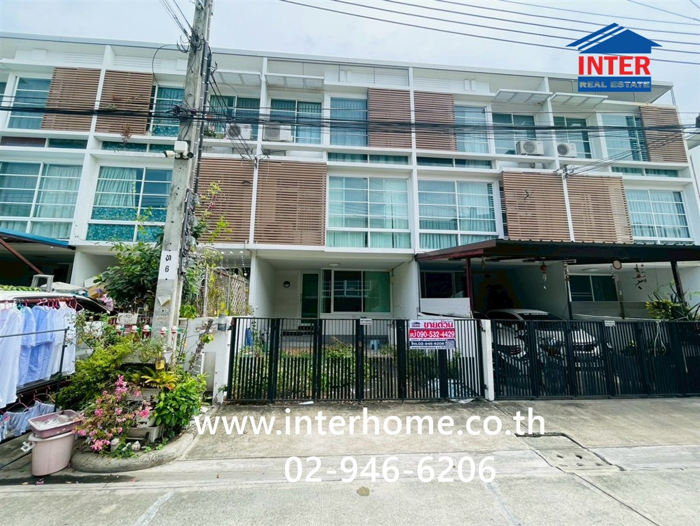 Townhome, 3 floors, 19.2 sq m, Theory Rama 2 Village, near BTS Wutthakat, Soi Rama 2, Soi 28, Rama 2 Road, Chom Thong District, Bangkok. Townhome, 3 floors, 19.2 sq m, Theory Rama 2 Village, near BTS Wutthakat, Soi Rama 2, Soi 28, Rama 2 Road, Chom Thong District, Bangkok.