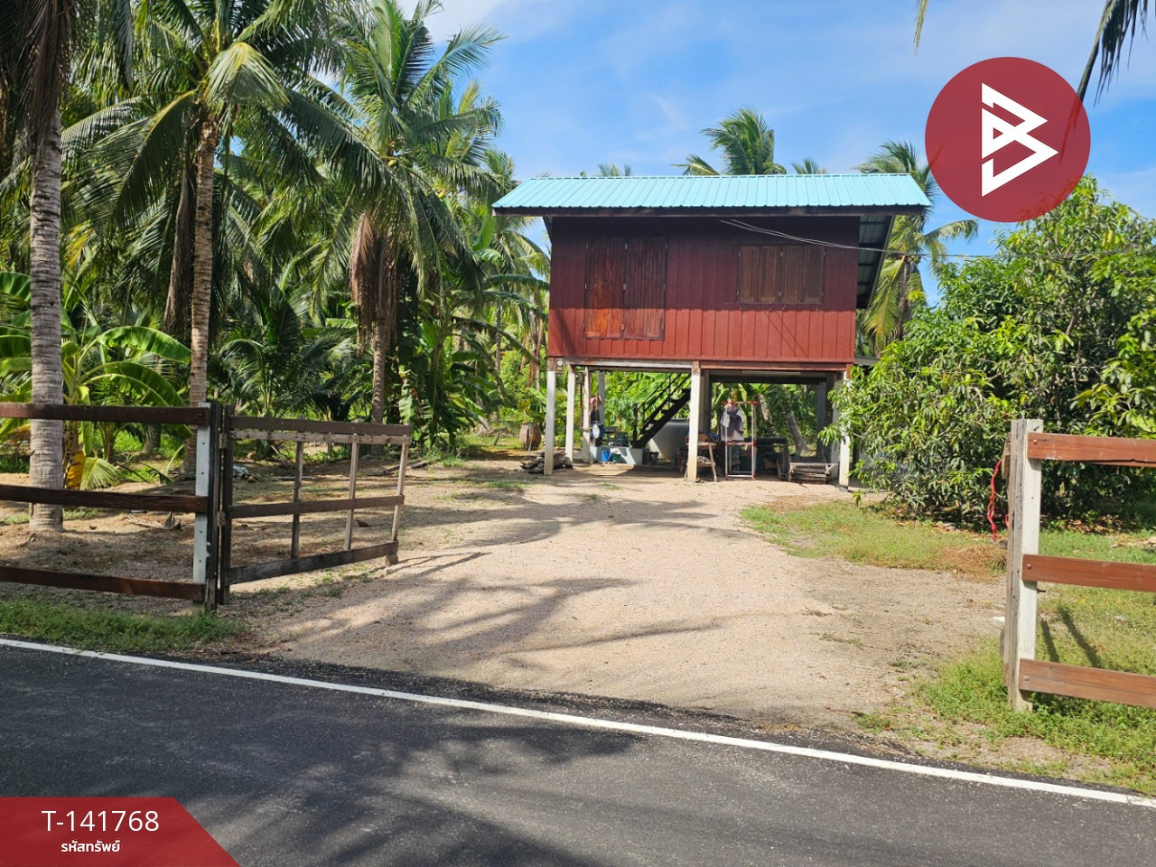 ขายบ้านเดี่ยวพร้อมที่ดิน เนื้อที่ 2 งาน 43 ตร.วา อัมพวา สมุทรสงคราม – รูปที่ 2
