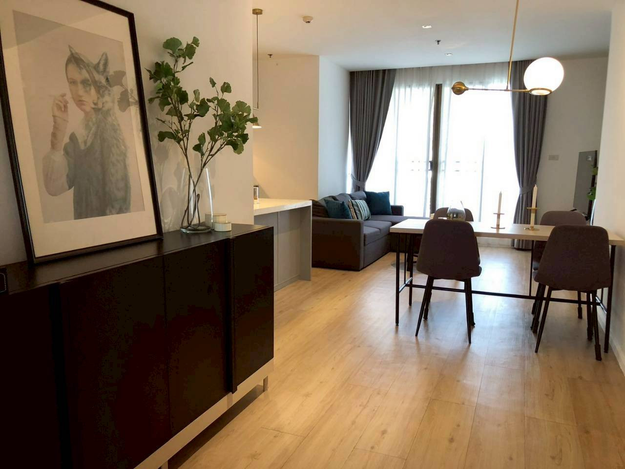 Pearl 49  Thonglor for rent 80sqm 2bed 2baths 80,000per month – รูปที่ 2