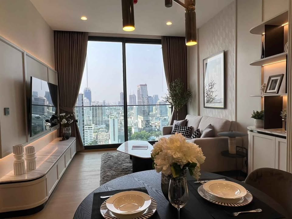 ST629/[เช่าด่วน] Anil Sathorn 12 คอนโดระดับ Super Luxury ชั้นสูง 25+ แต่งสวยหรู 45.5 ตร.ม. ติด BTS เซนต์หลุยส์ 0 เมตร – รูปที่ 4